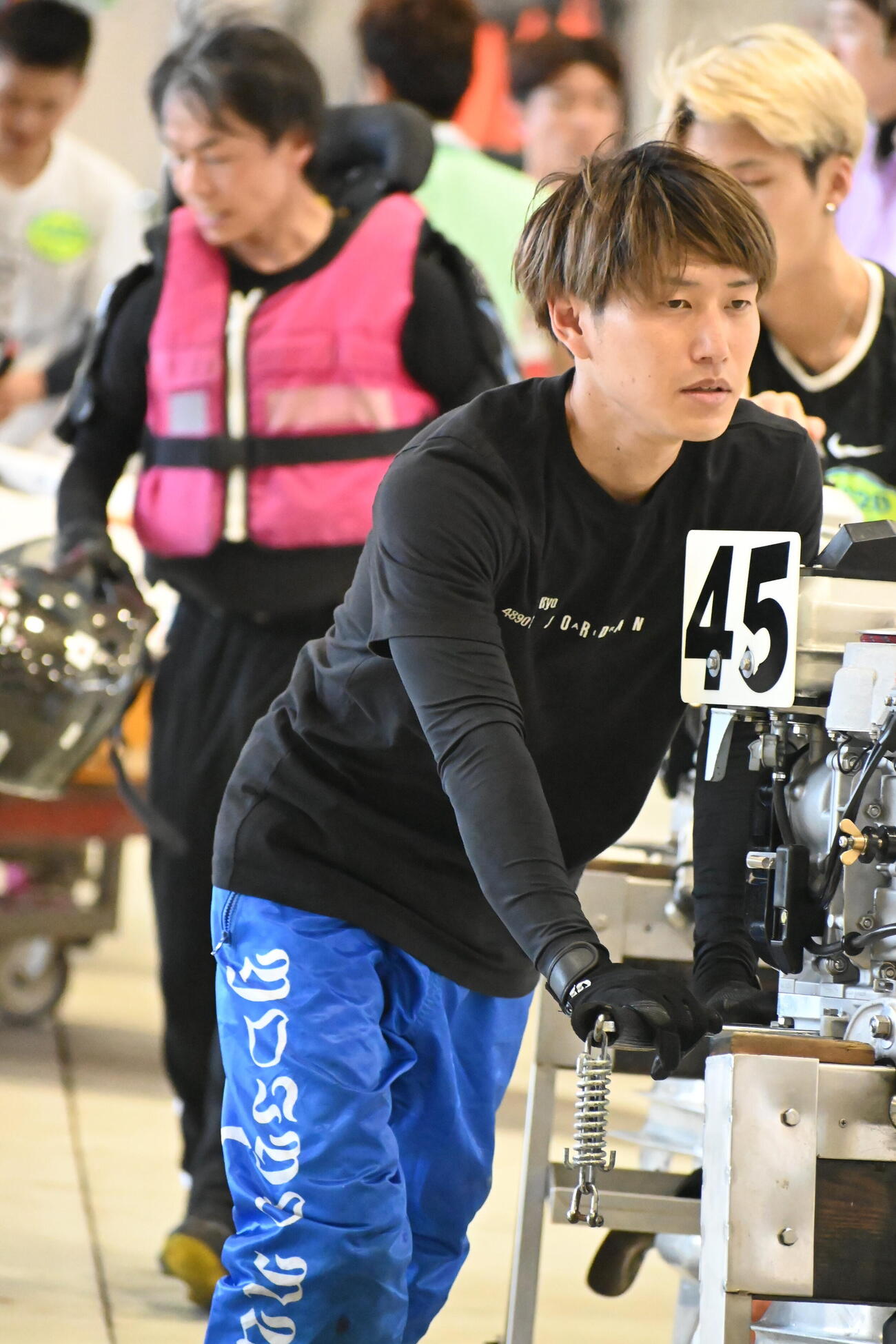 初日3、1着の石川諒は舟足にも手応えあり