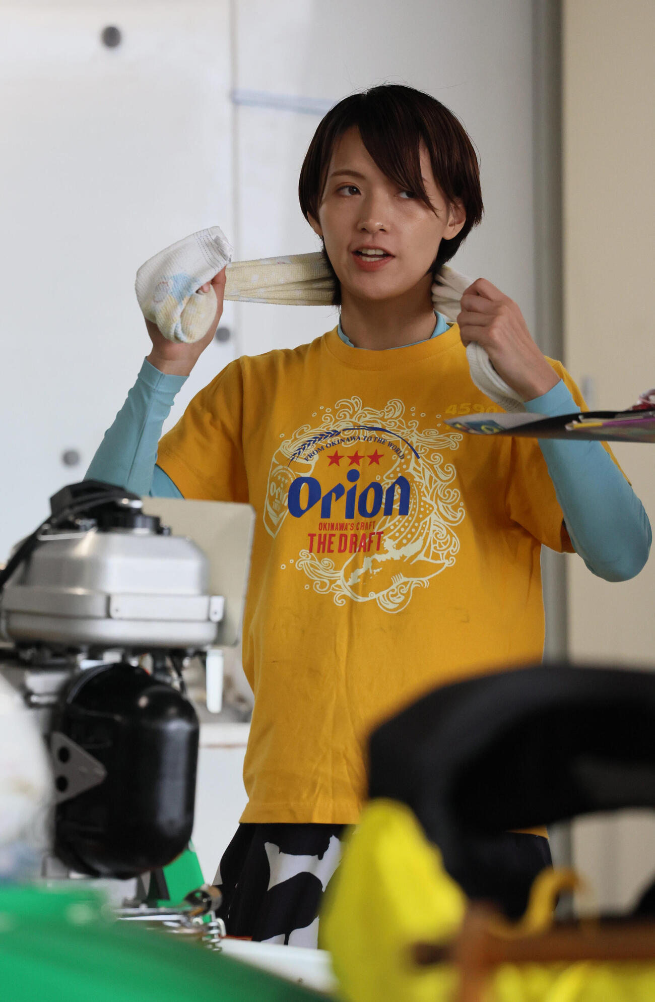 渡辺優美が準優へと進出した（2026年7月12日撮影）