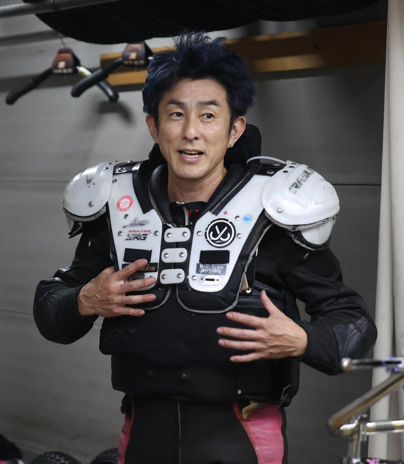 予選6Rで2着の松尾啓史（撮影・柴田隆二）