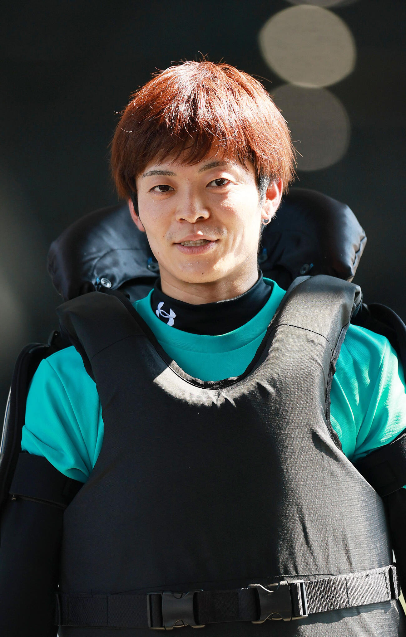 伊久間陽優がエース44号機をゲットした（撮影・上山淳一）