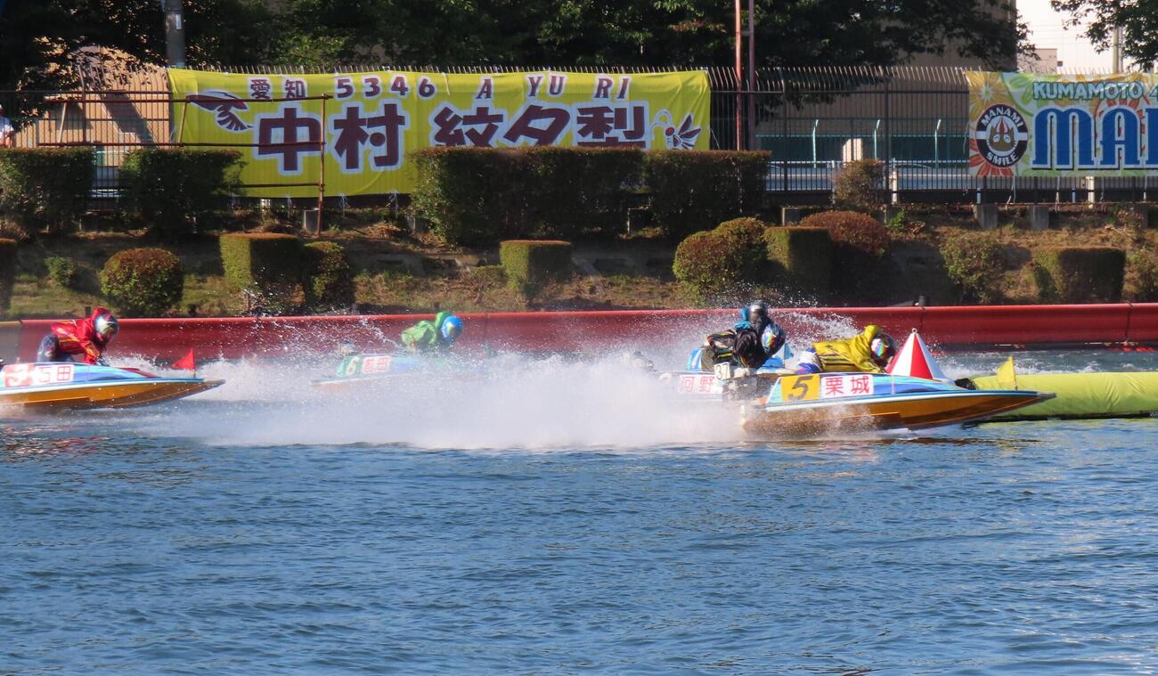 優勝戦1周2M、栗城匠が戸田初優勝を飾った