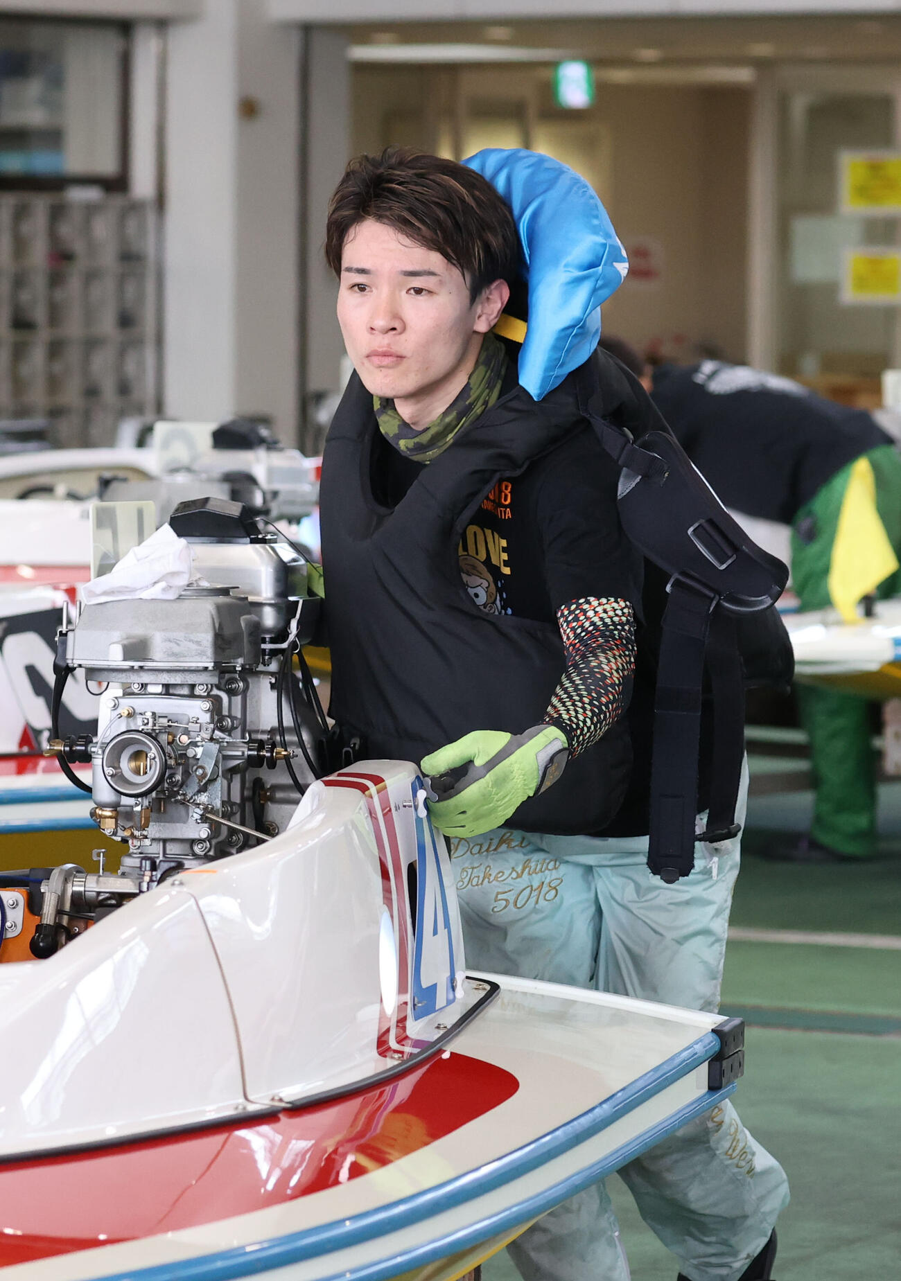 竹下大樹が大逆転での予選突破を狙う

