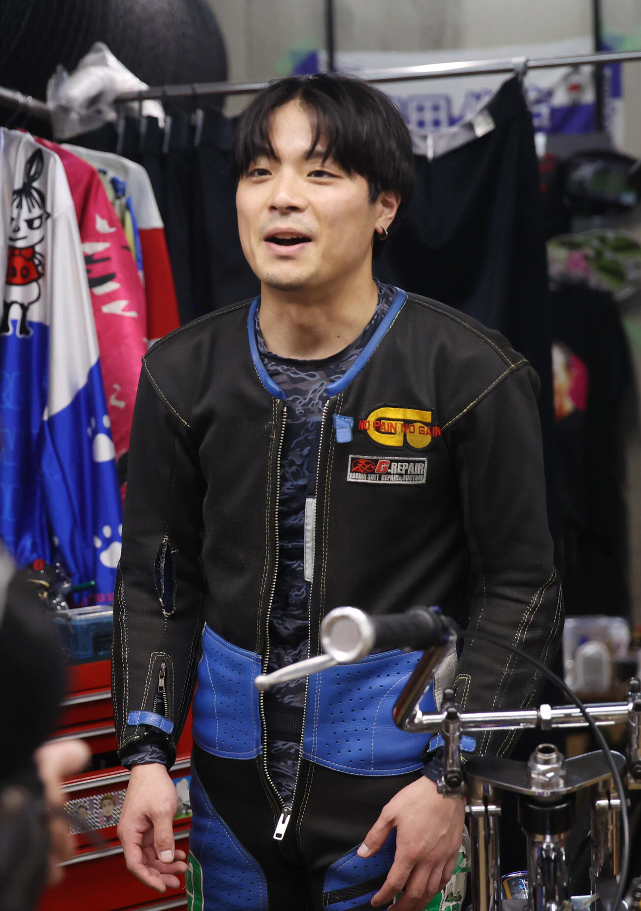 優勝戦は2着の泉田修佑（撮影・柴田隆二）