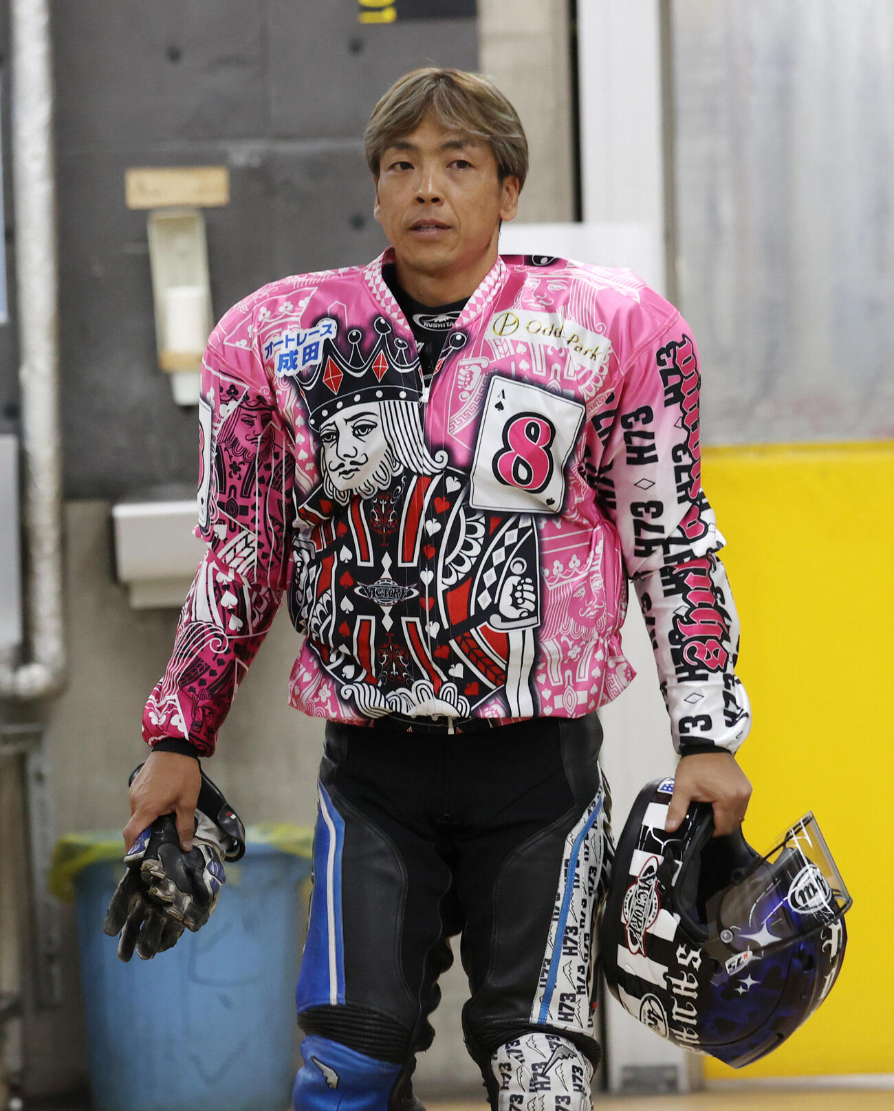 優勝戦に臨む青山周平（撮影・柴田隆二）