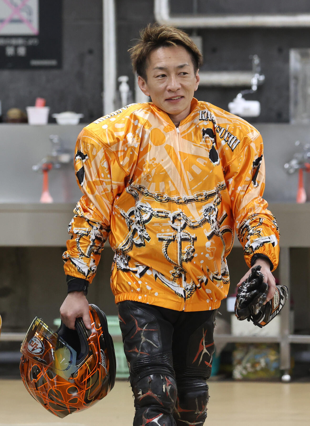 優勝戦に臨む鈴木宏和（撮影・柴田隆二）