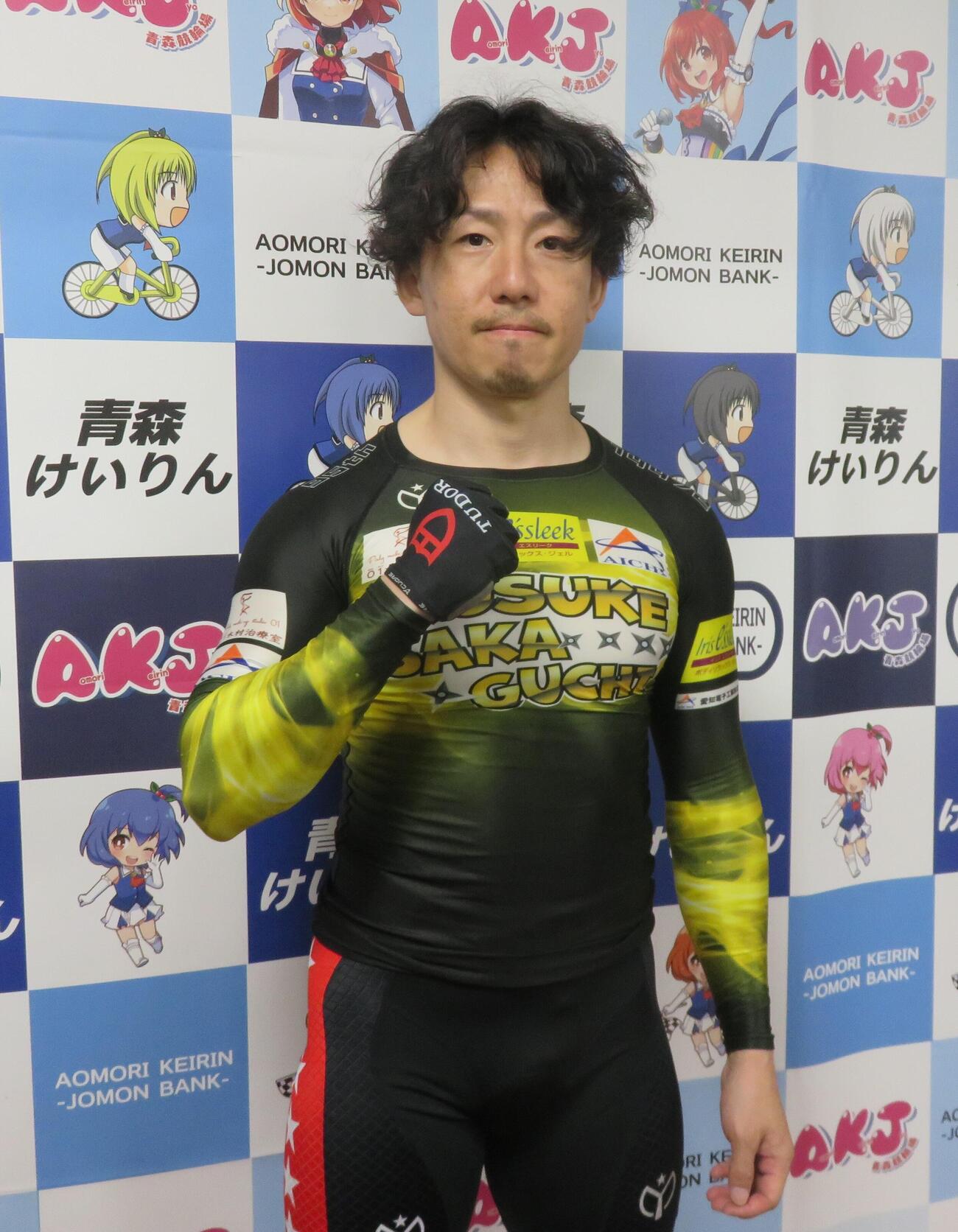 落車の影響なく戦えそうな坂口晃輔