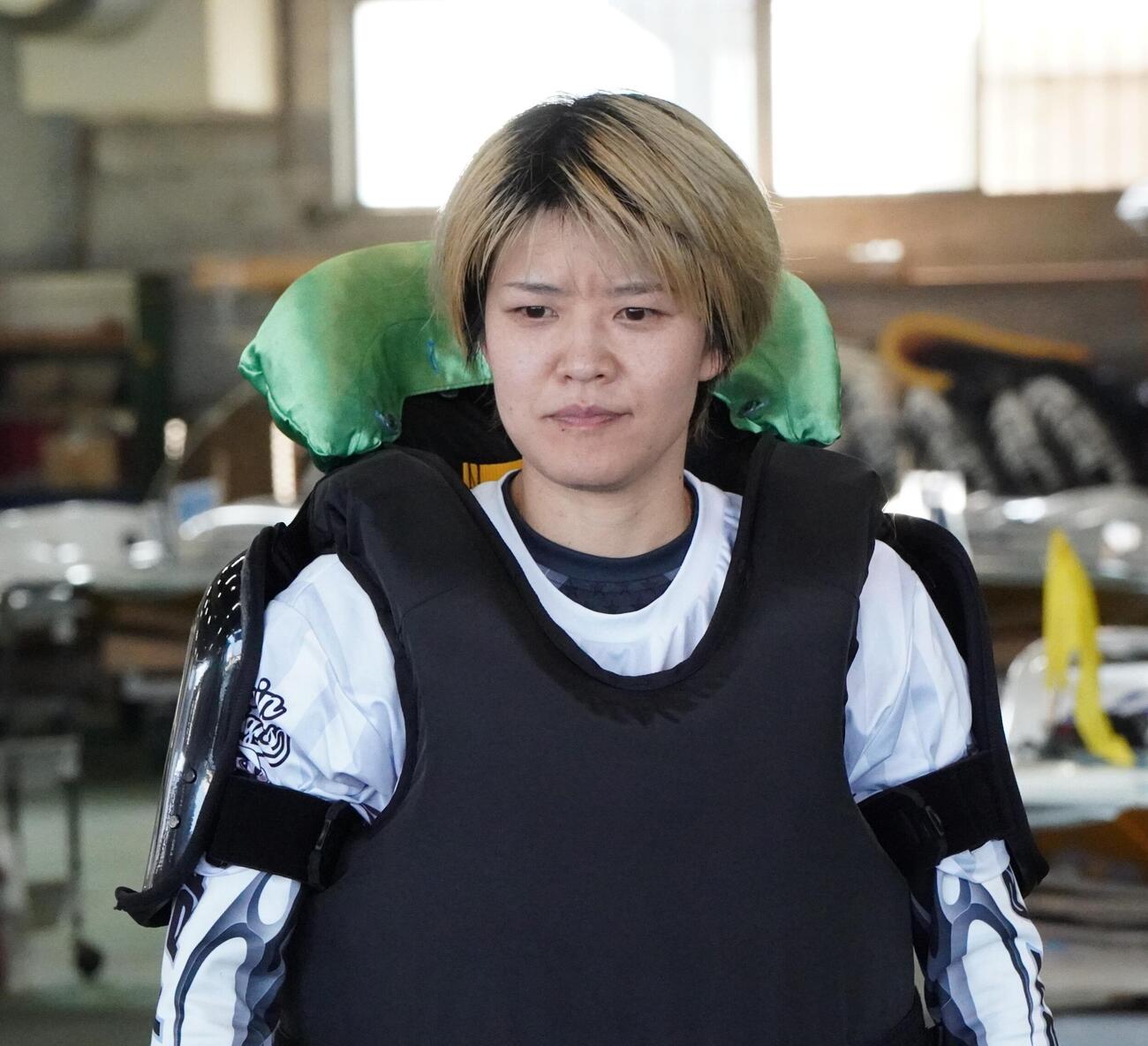 予選2位通過で準優10Rの1枠を獲得した遠藤エミ