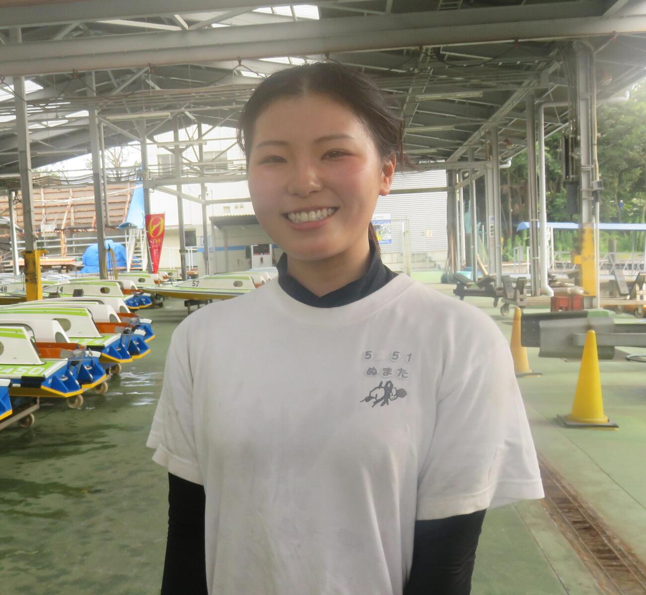 沼田七華は好素性51号機に「メッチャ乗りやすいです」