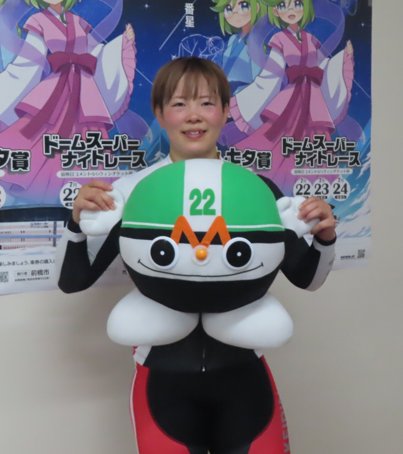 梅川風子がパーフェクトVを飾った