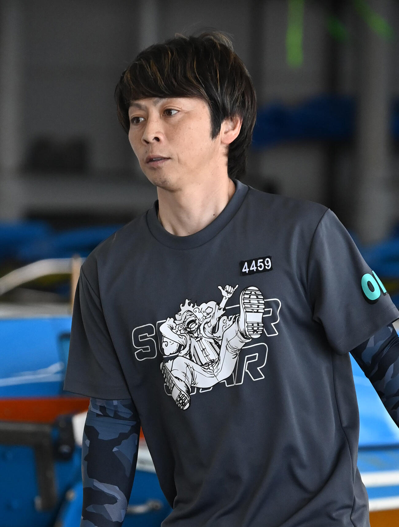 夏に実績ある片岡雅裕が暑さに負けない走りを披露（撮影・石井愛子）