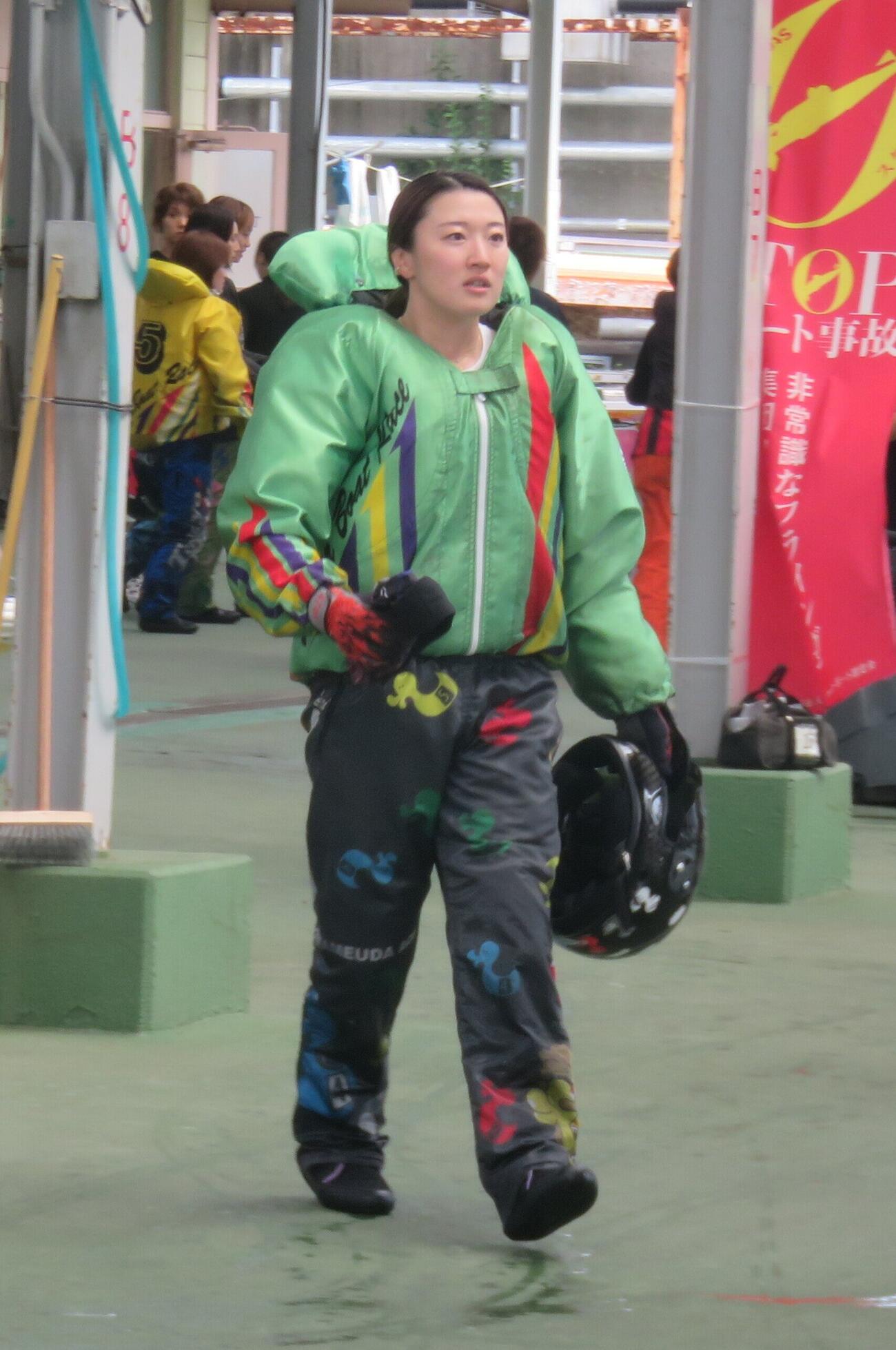 6Rで大豆生田蒼が大外6枠からまくり差し快勝。今節初の6コース勝利だった