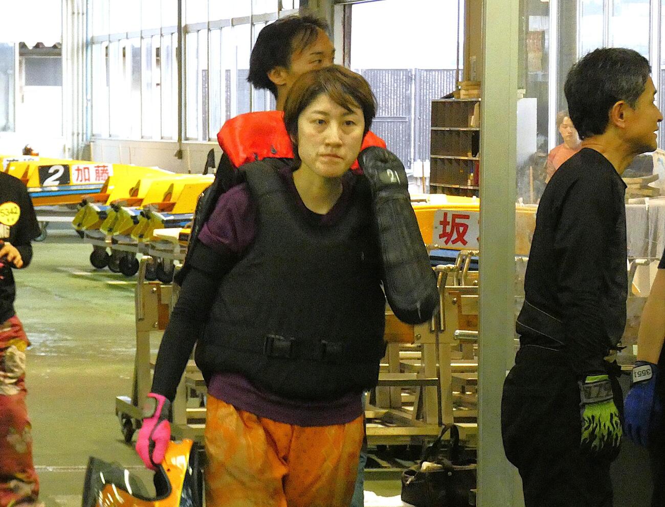 喜井つかさの初日1回走りは2着スタートとまずまず。