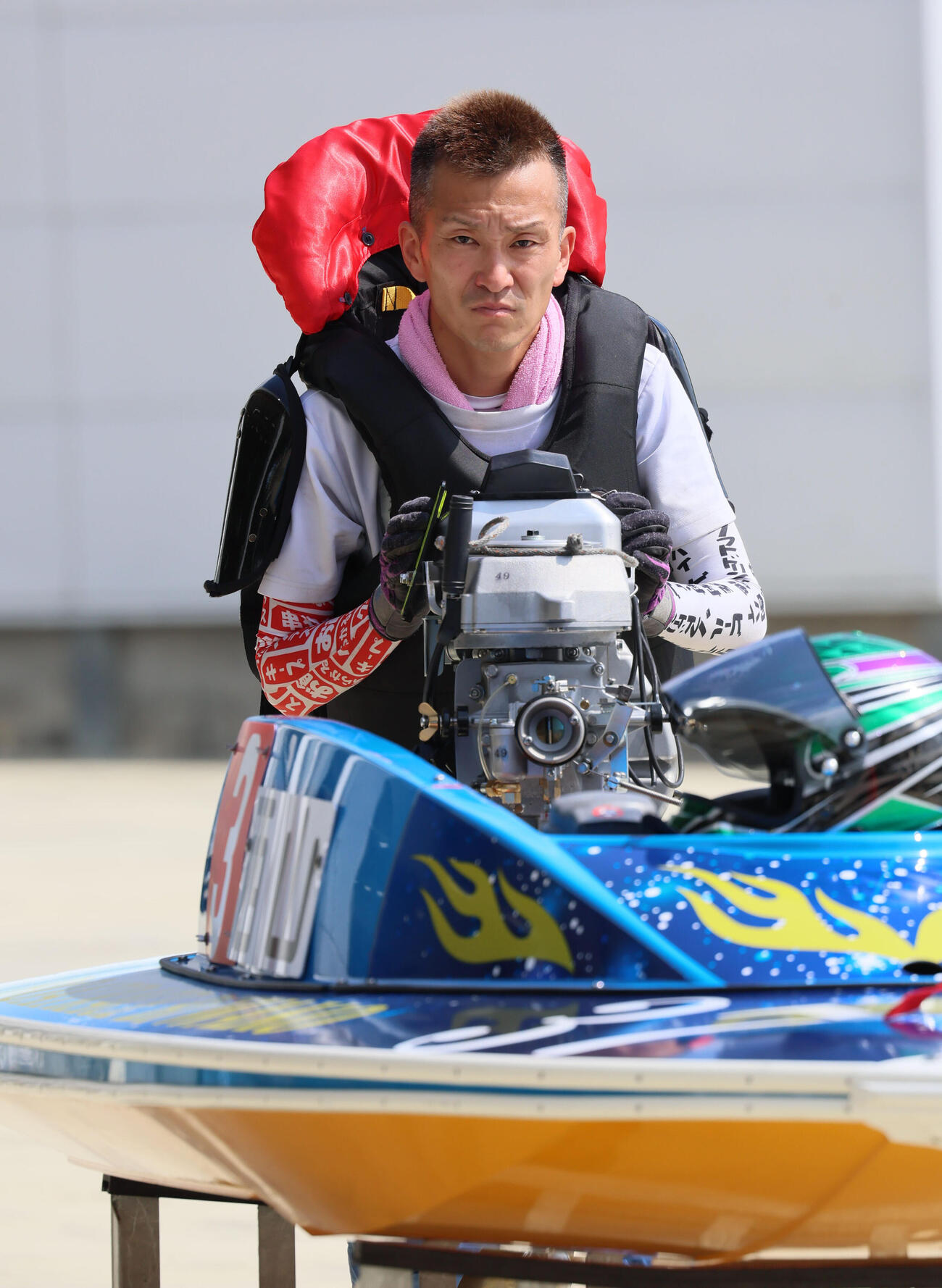11Rで4カドから力強く伸びた西山貴浩（撮影・宮崎幸一）