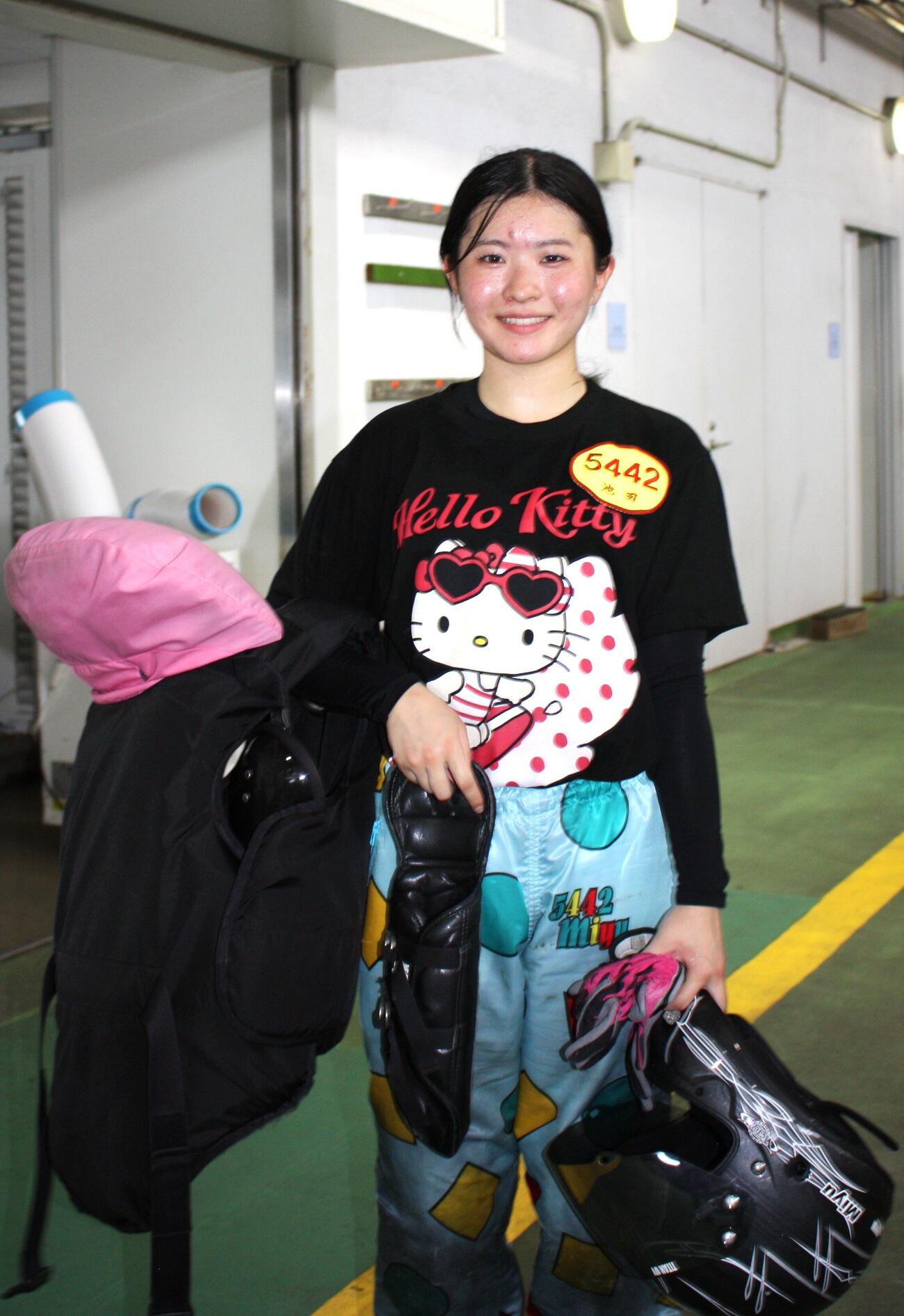 137期の池田美優が2日目1Rでデビューして3度目の舟券に貢献した