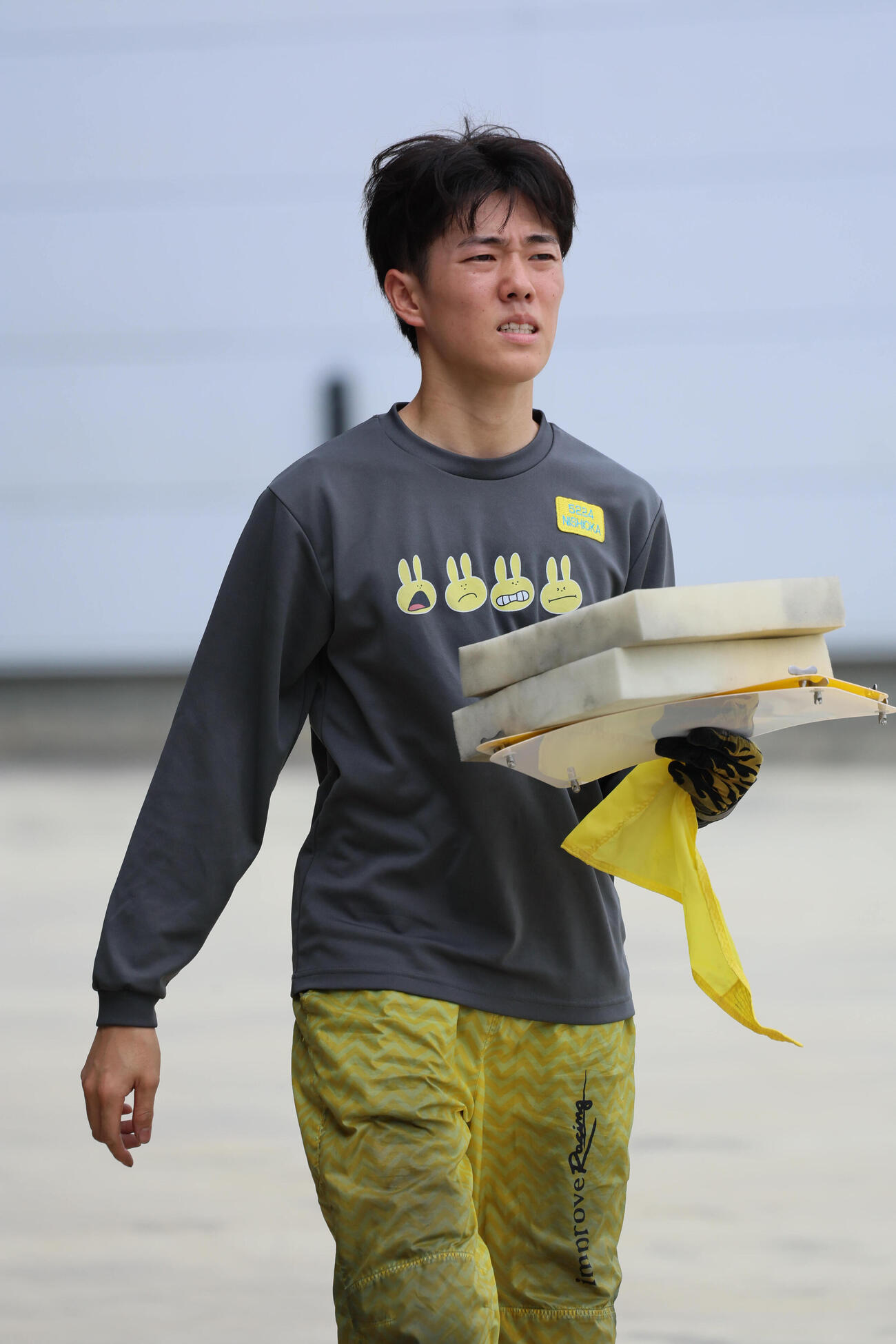 10Rで3着となった西岡顕心（撮影・宮崎幸一）