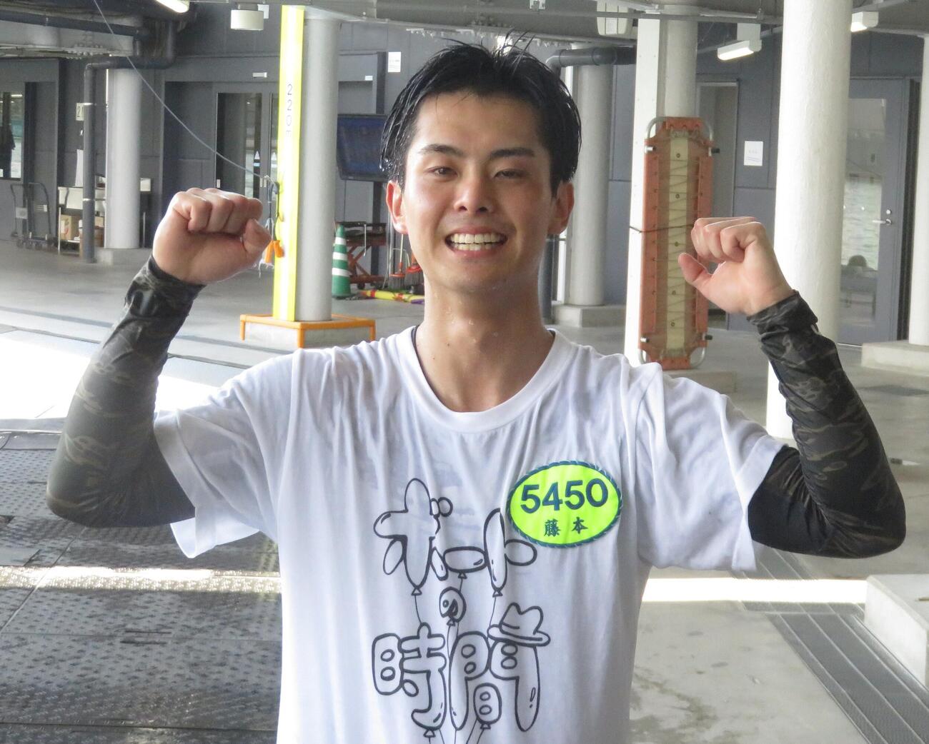 藤本遼磨が3Rでデビュー初勝利。水神祭が行われた