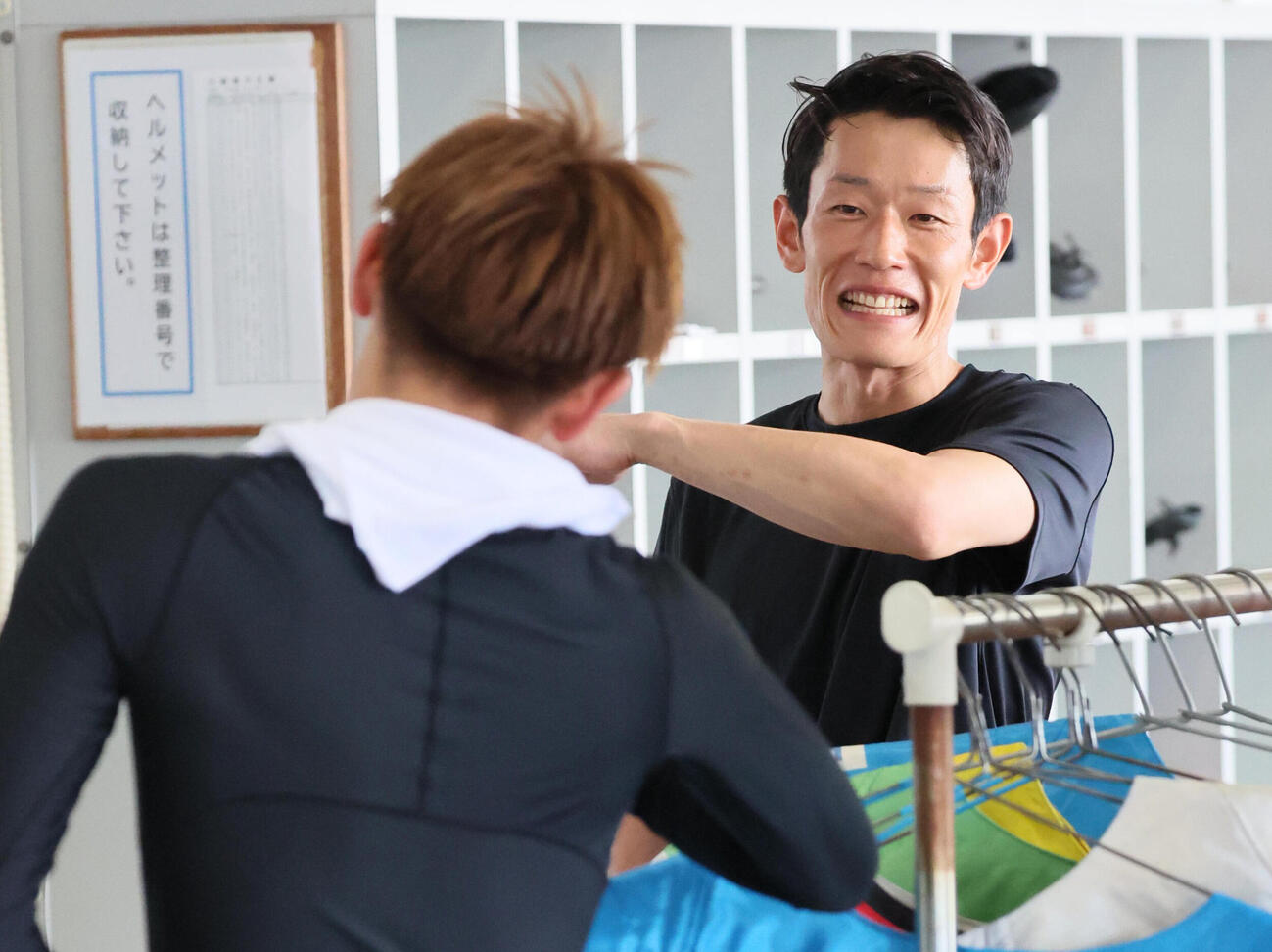 びわこボートオーシャンカップ4日目　4Rで3着となった茅原悠紀（撮影・宮崎幸一）