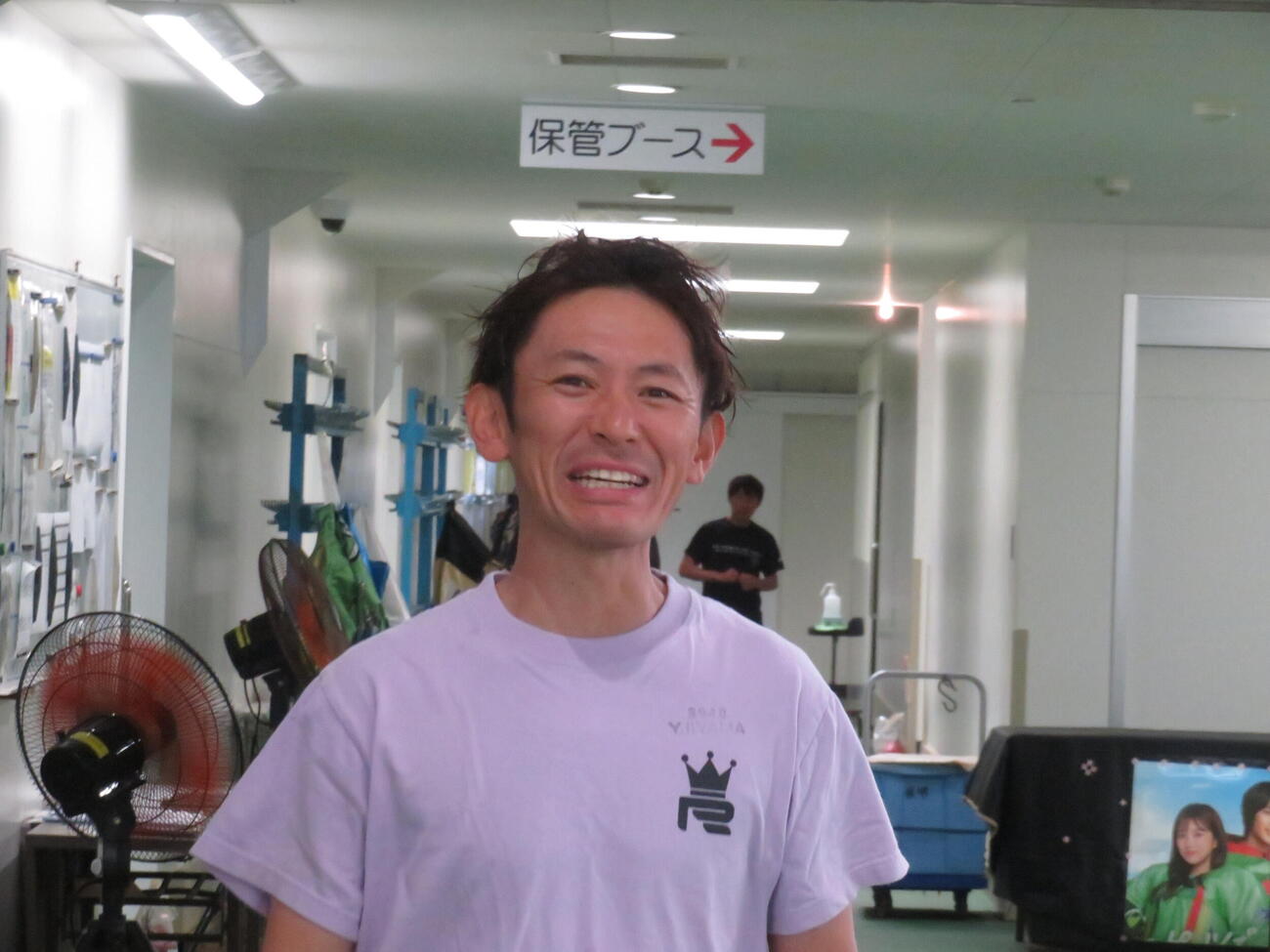 3日目連勝を飾った飯山泰