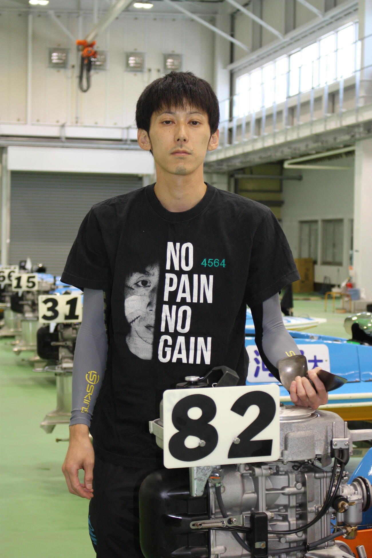 山本景士郎がエース82号機を手にして好感触を得た