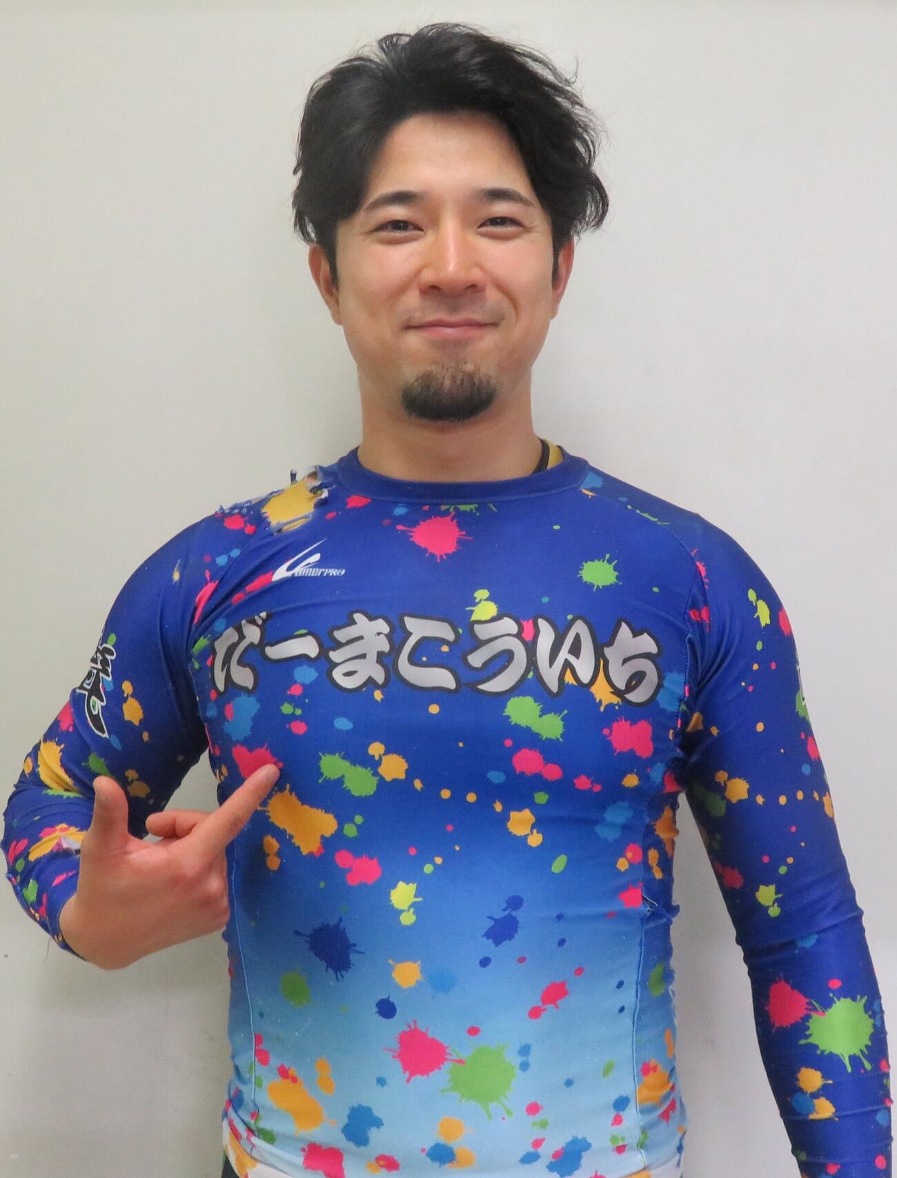 地元戦で軽快な動きを見せる小玉勇一