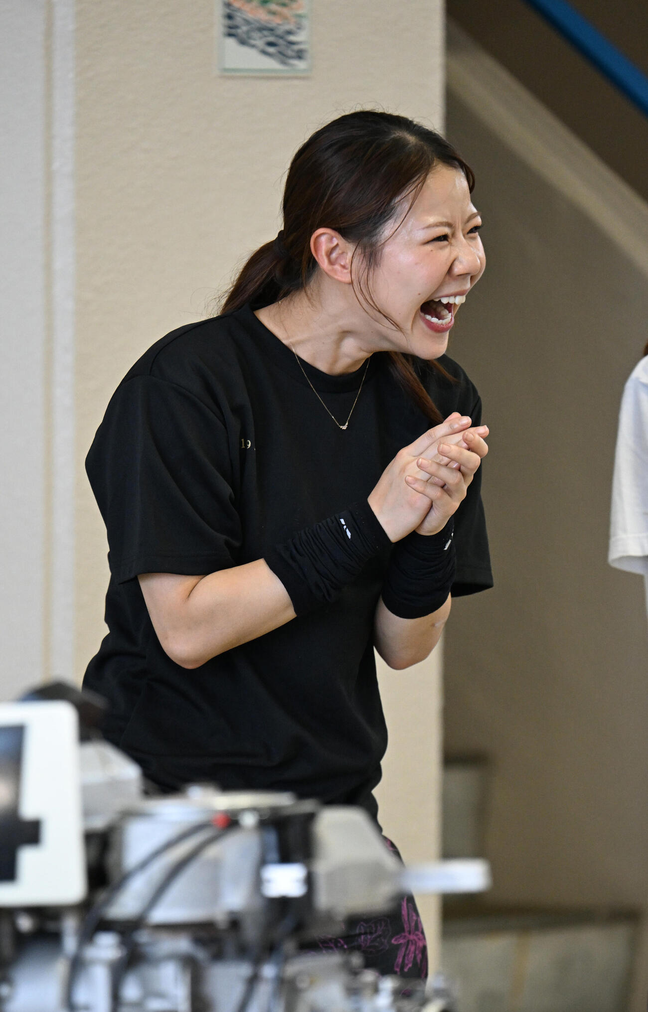 意気揚々と徳山に乗り込んできた米丸乃絵（撮影・和賀正仁）