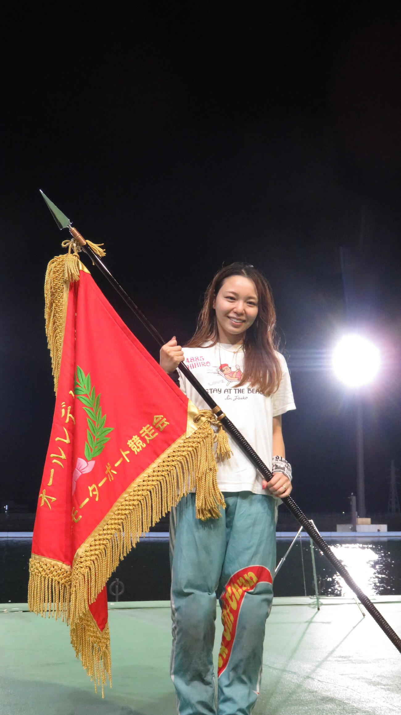 今年2度目の優勝を飾った大山千広