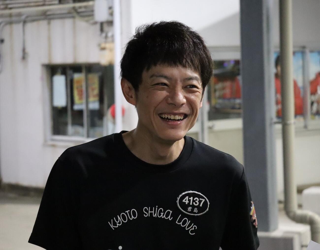 君島秀三が今年4度目の優出を決めた