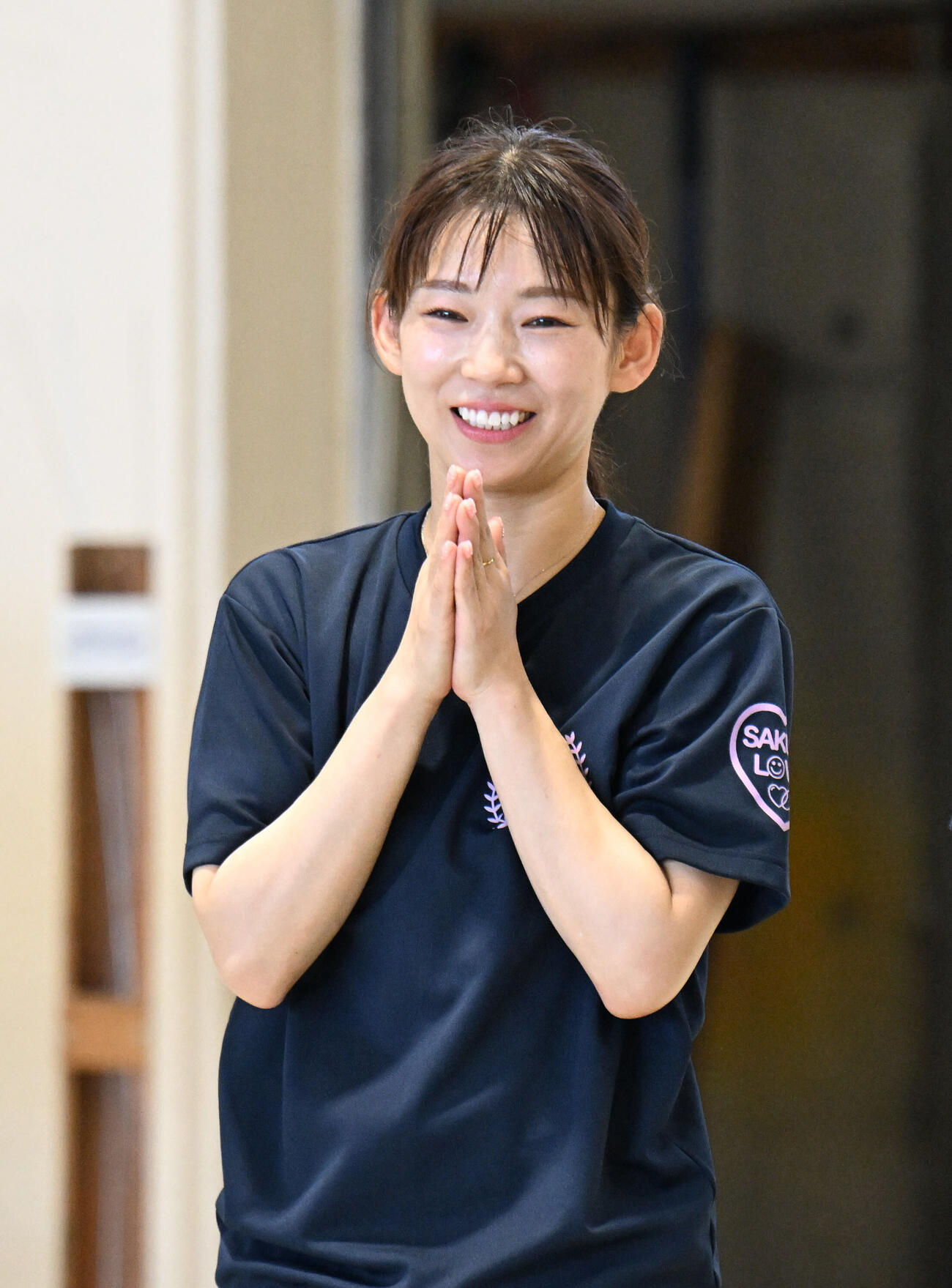 守屋美穂（撮影・和賀正仁）