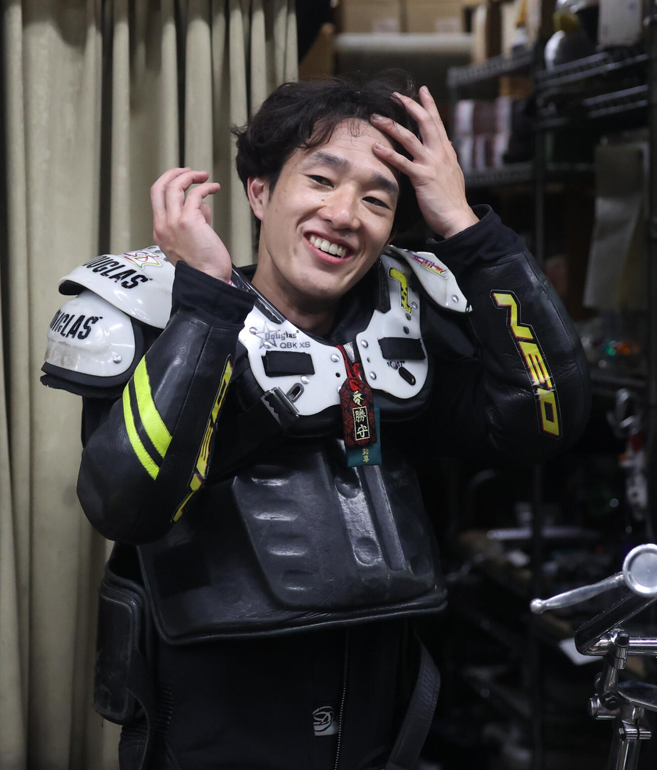 予選11Rで2着の黒川京介（撮影・柴田隆二）