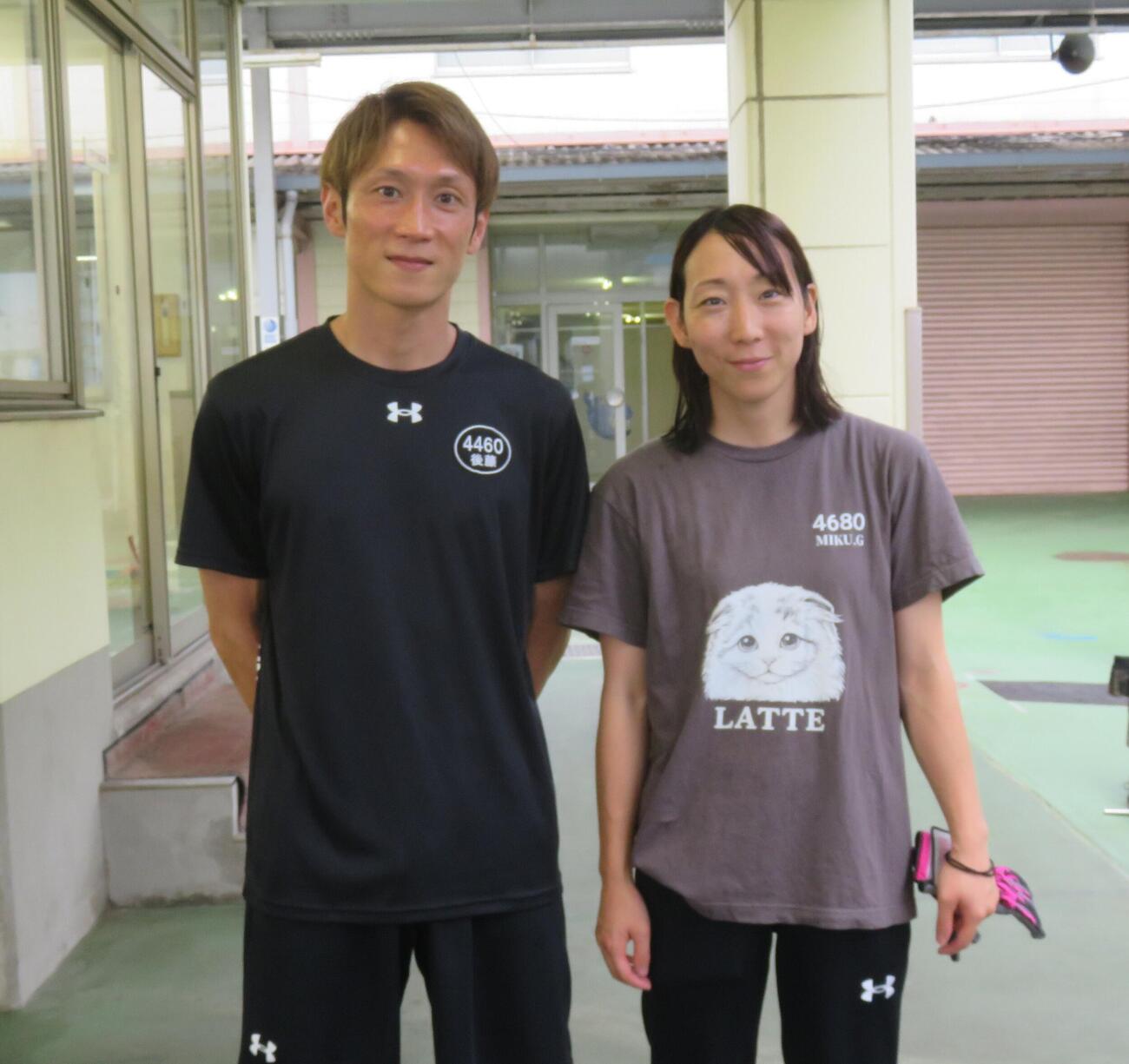 兄妹初の同時優出を決めた後藤翔之（左）と美翼