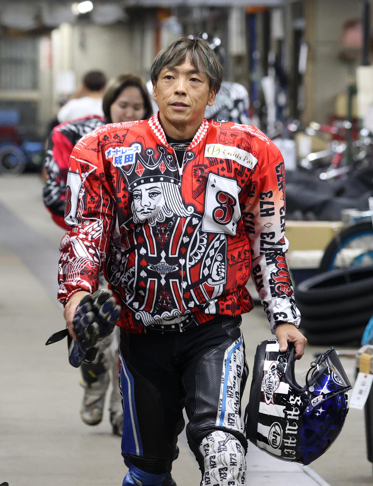 優勝戦に臨む青山周平（撮影・柴田隆二）