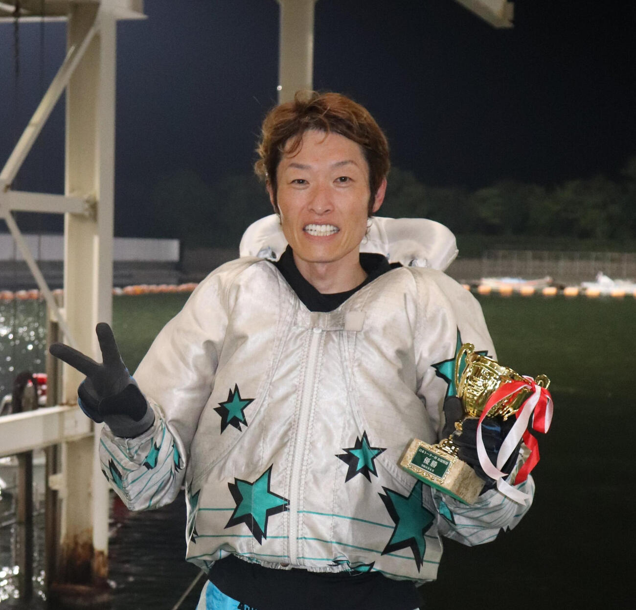 お盆開催の下関ミッドナイトレースを制した柳生泰二