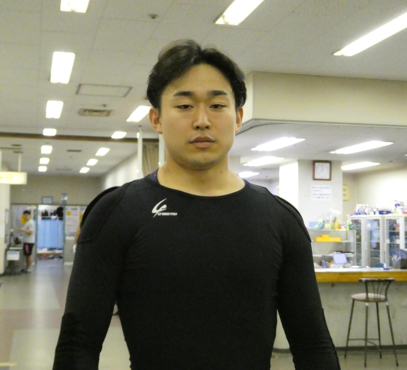 準決は結果も内容も重視したい中村嶺央