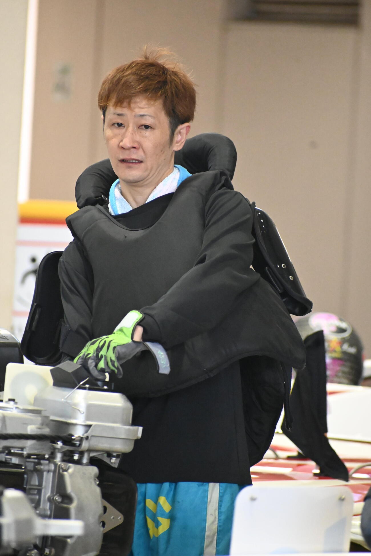 減点を跳ね返して予選を突破した大峯豊