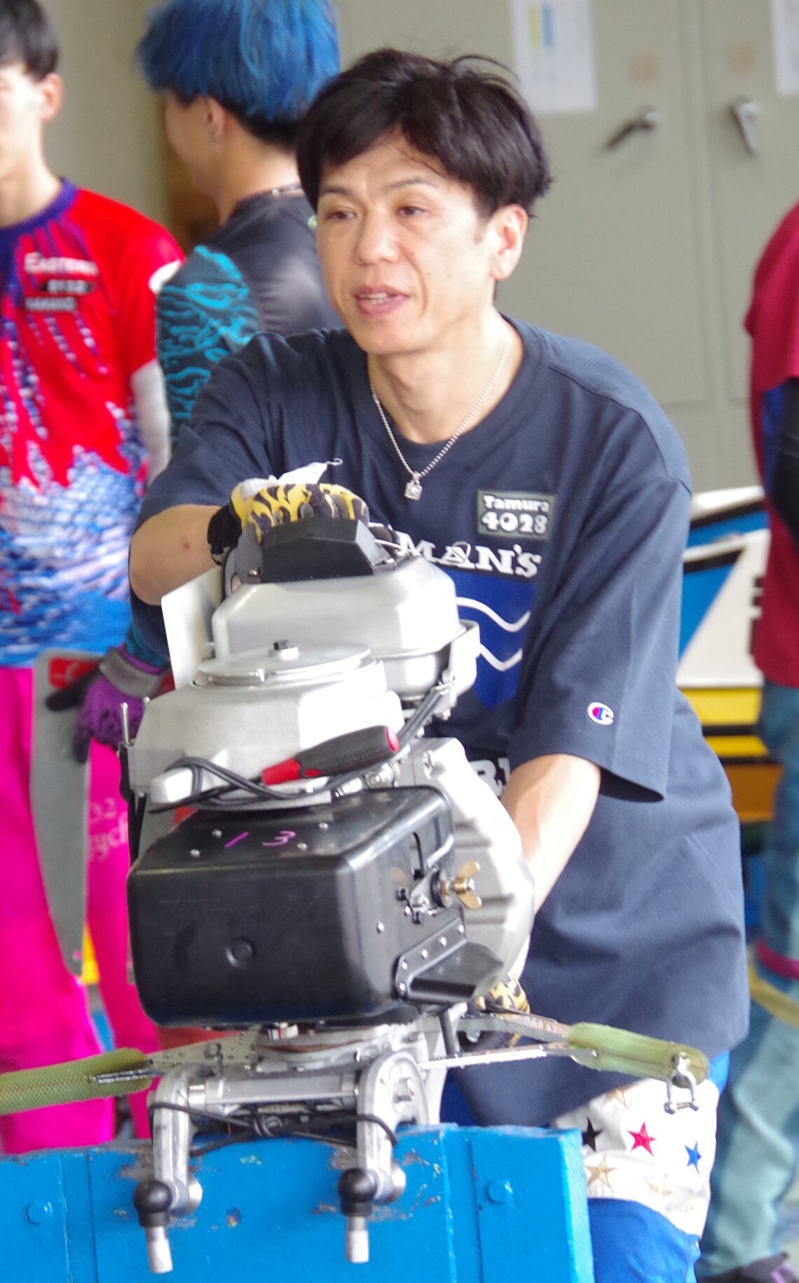 田村隆信は初日12R選抜で2枠から戦う