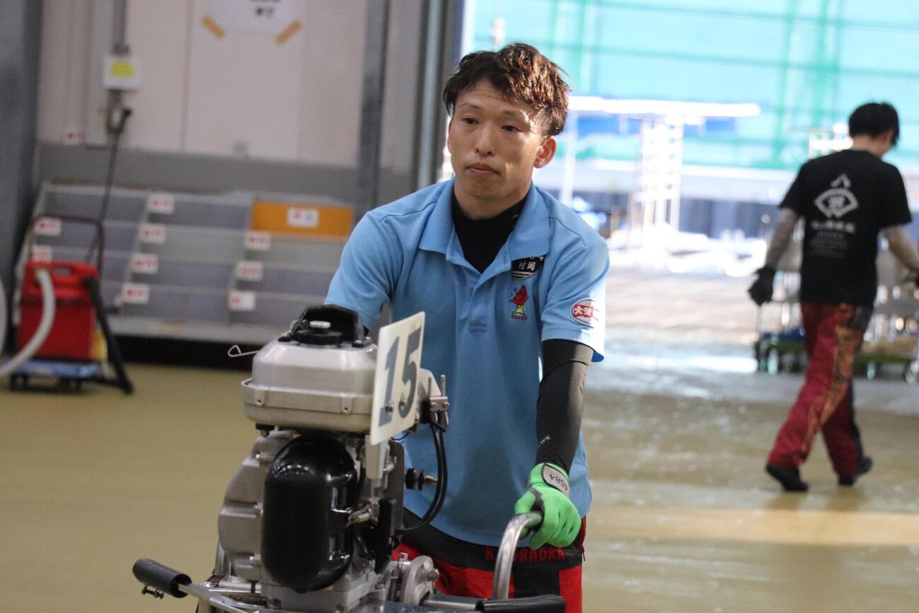 予選を3位で通過した村岡賢人