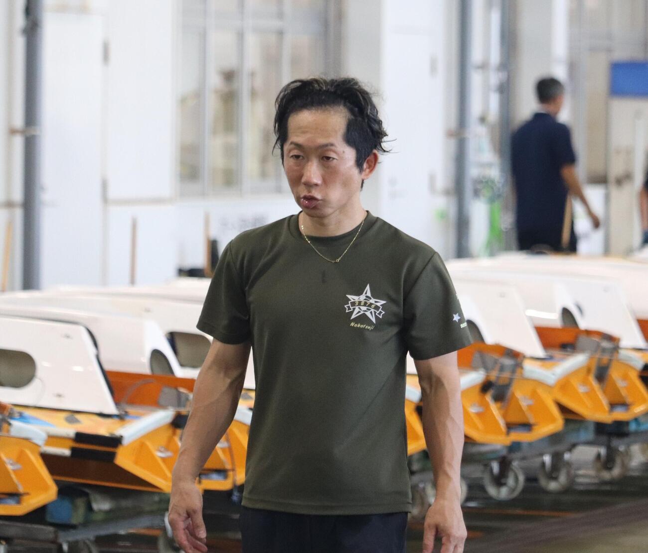 準優10R、中辻崇人の勝負手やいかに