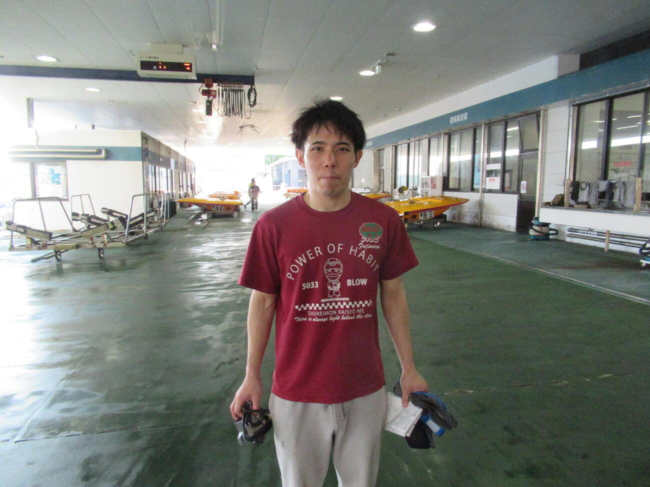 うれしい地元での初準優勝戦進出を決めた藤原孝斗