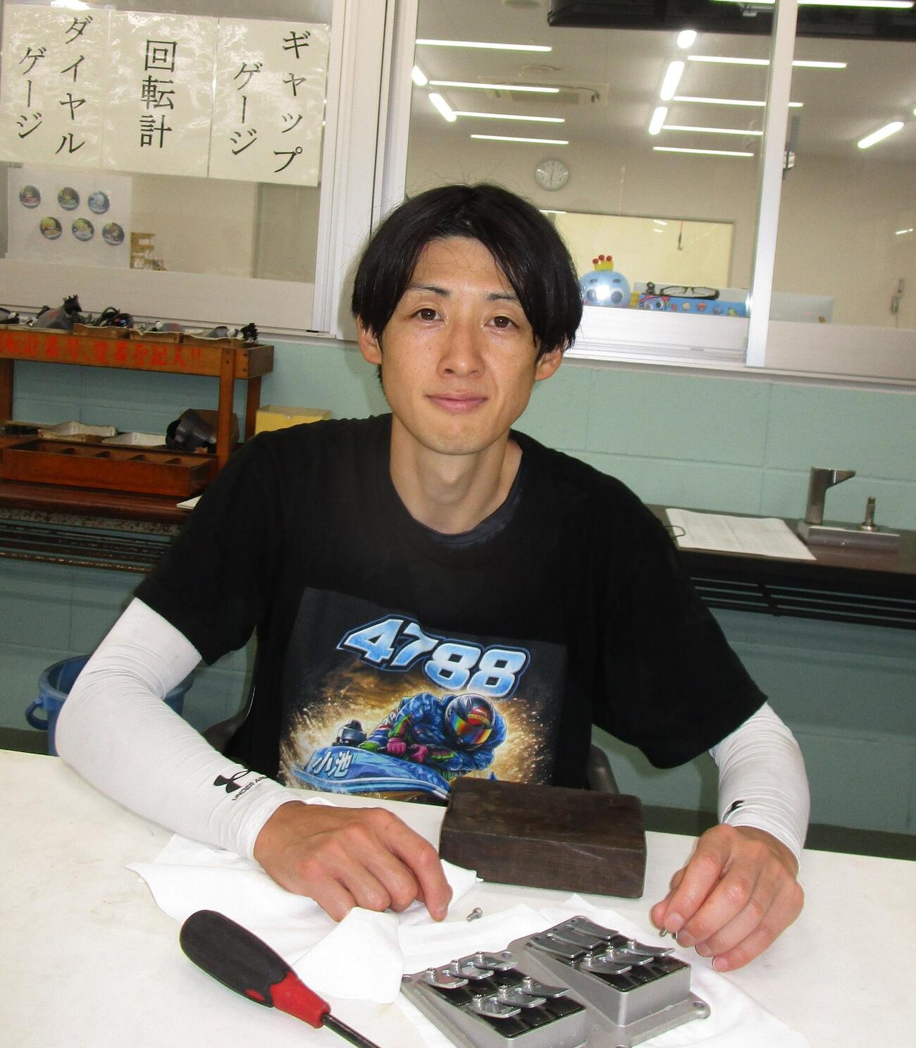 4カドまくりで今節初白星を挙げた小池哲也