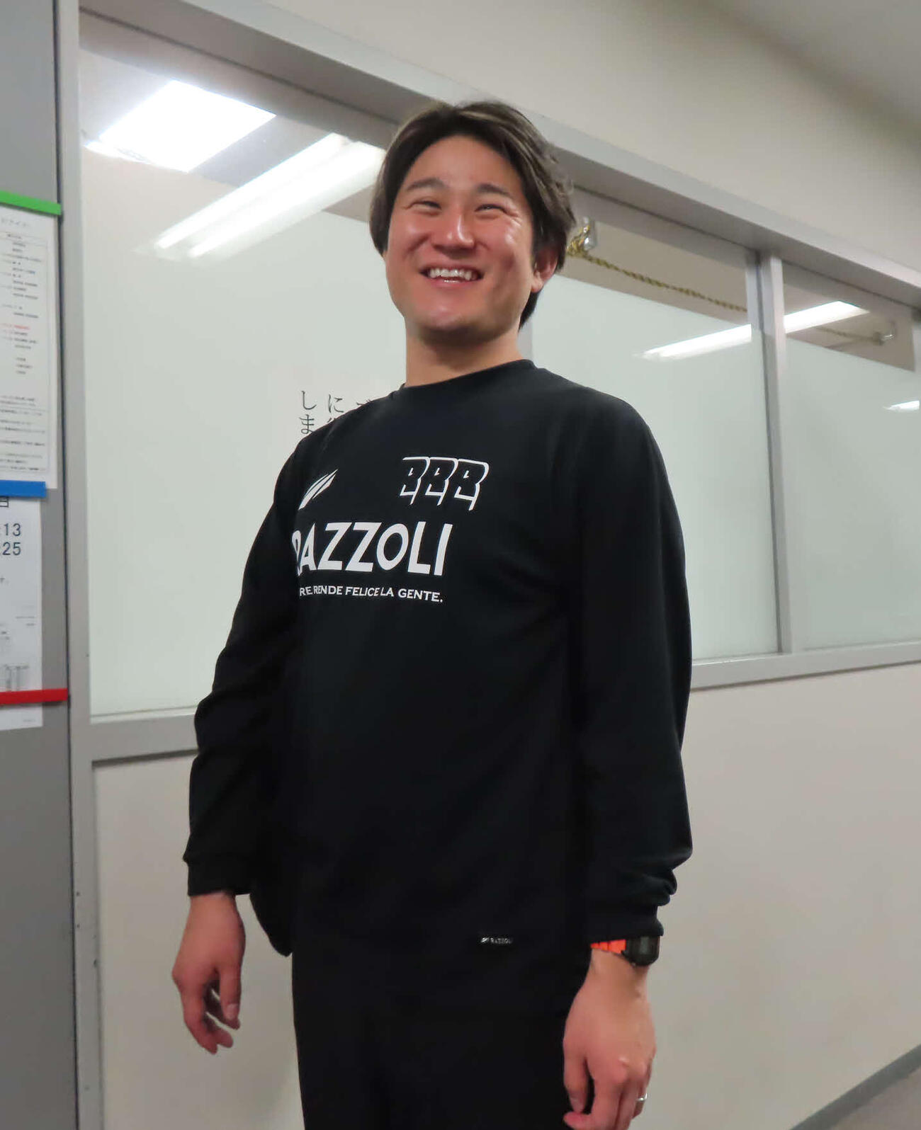 谷本奨輝（2026年1月撮影）