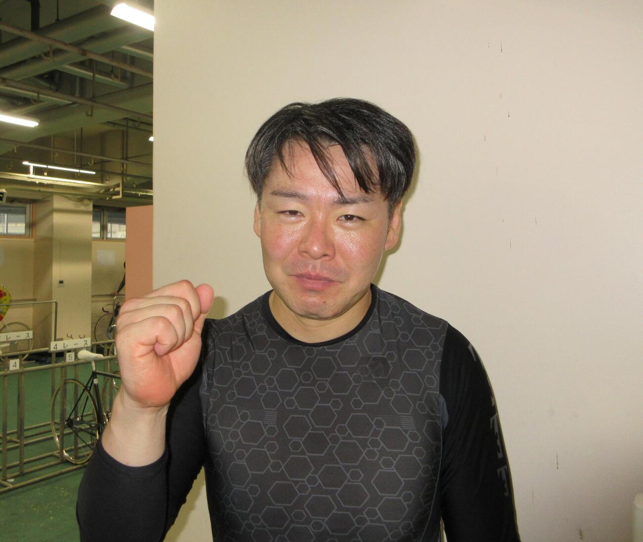 田村純一は展開を生かしたまくりで勝っても気を引き締めた