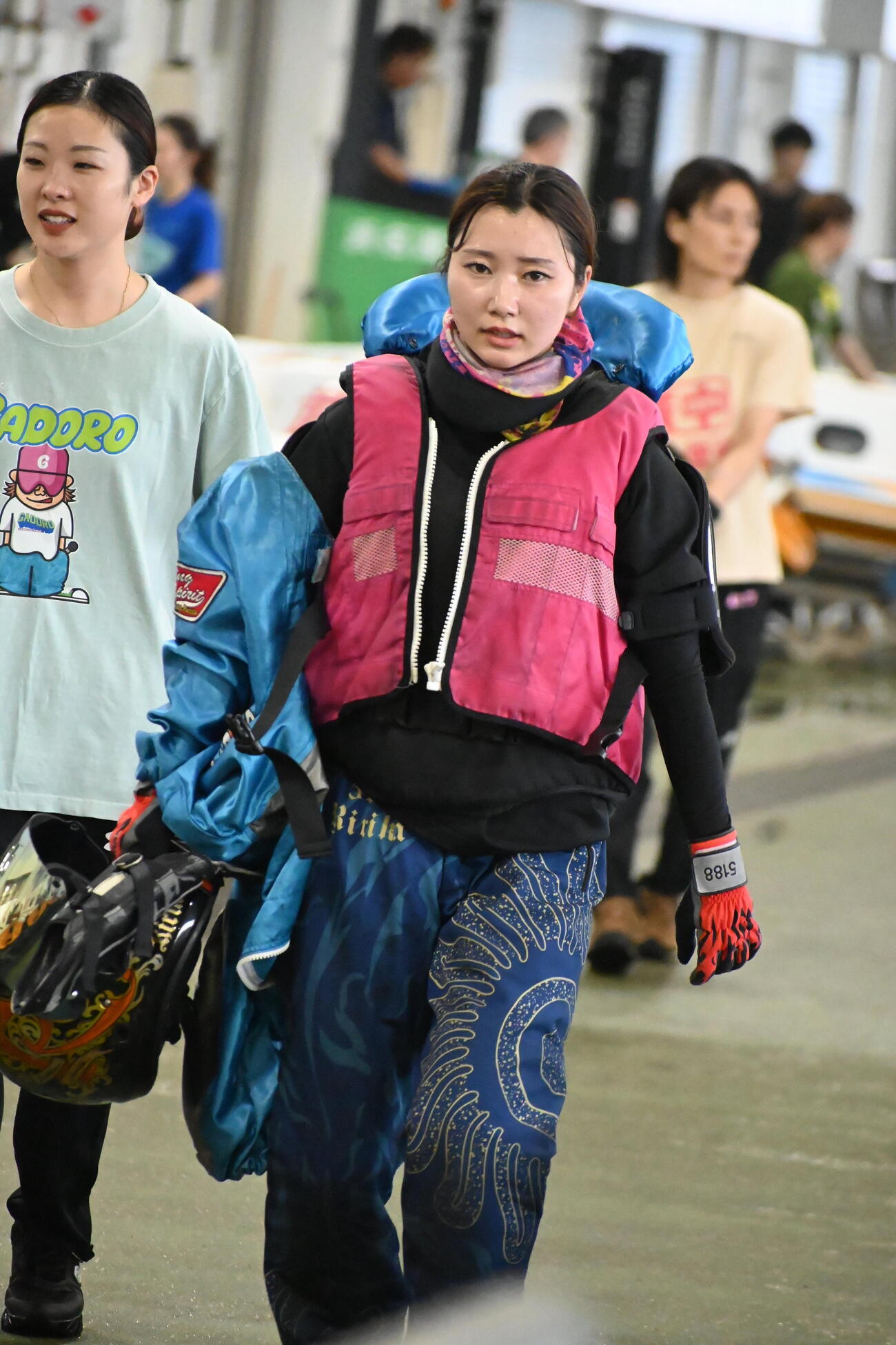 初日連勝を飾った武井莉里佳
