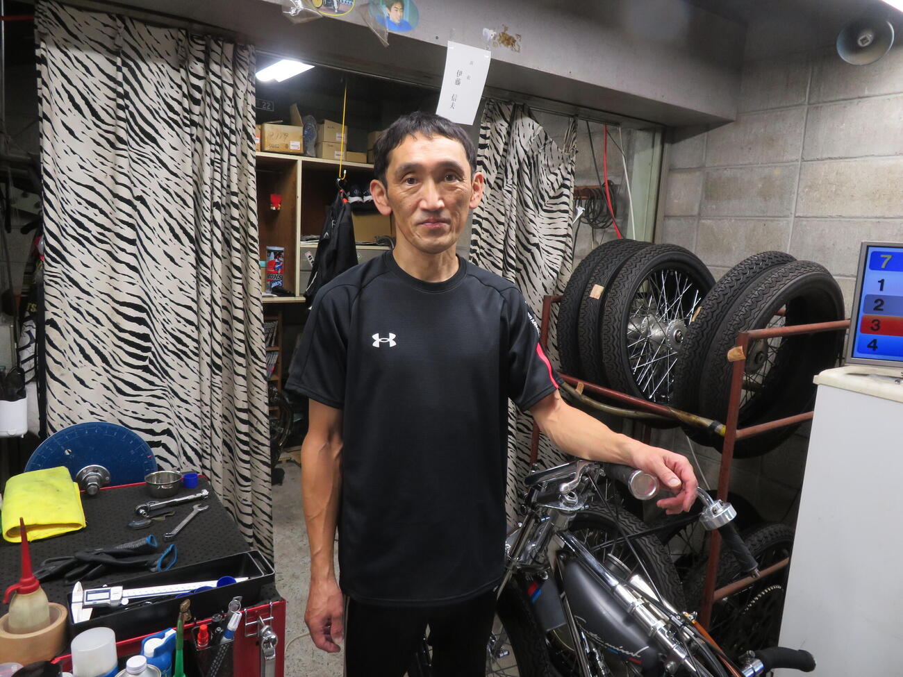 安定感あるレース内容で2着に食い込んだ伊藤信夫（撮影・小川将司）