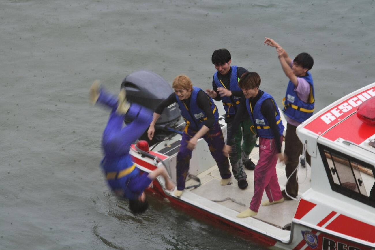 1Rでデビュー初勝利の早川理稀が、水神祭で祝福を受けた