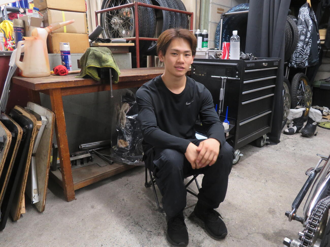 2級車で参加している19歳の植村愛悠斗が1番人気に推されて圧勝（撮影・小川将司）