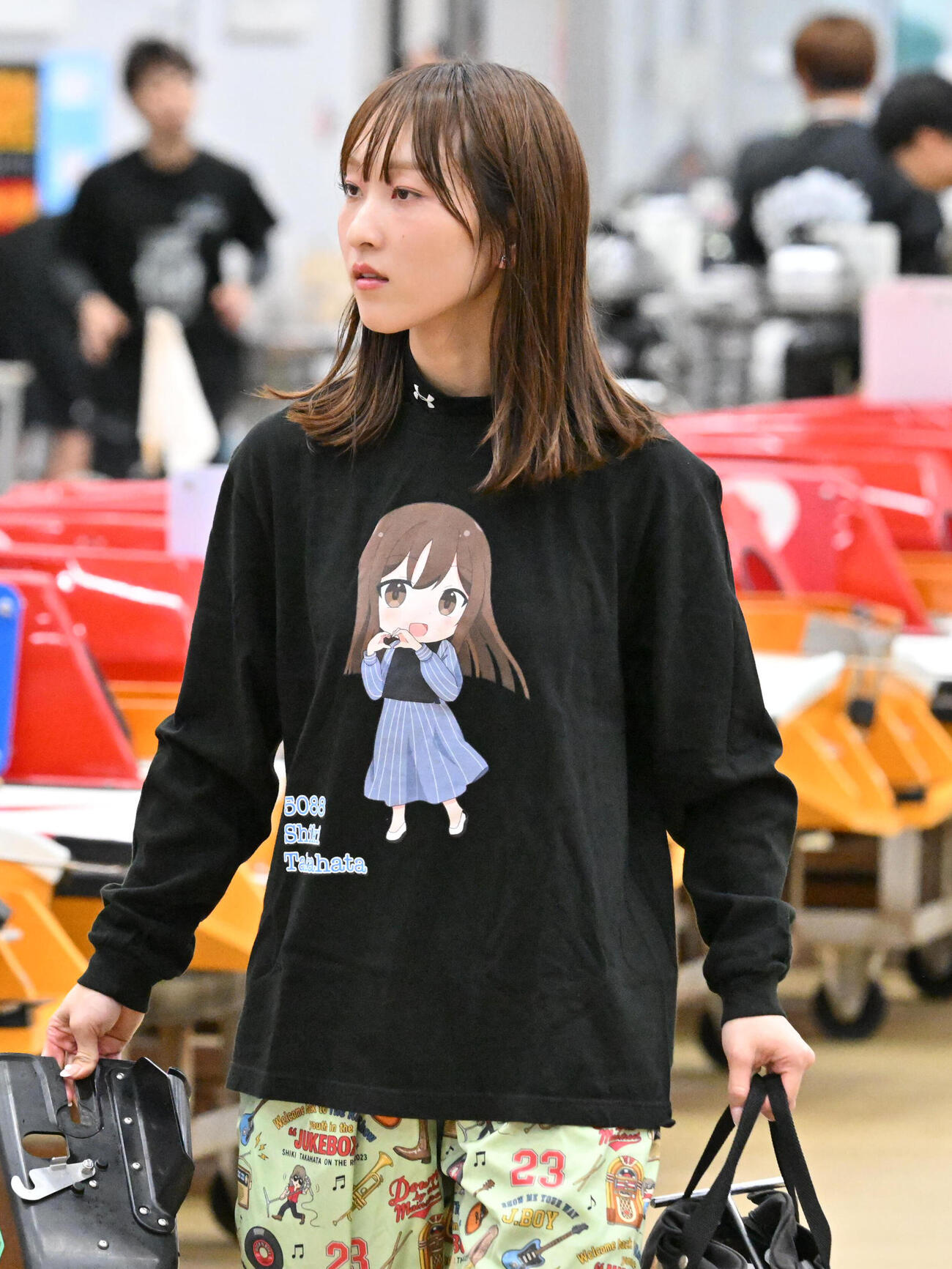 大村ボート参戦の高憧四季（撮影・林敢治）