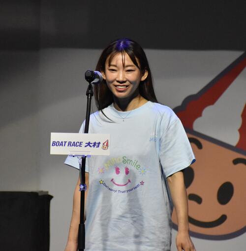 【ボートレース】守屋美穂が笑顔でアピール「いいレースができるように頑張る」／大村G1 [14:55] 関連画像