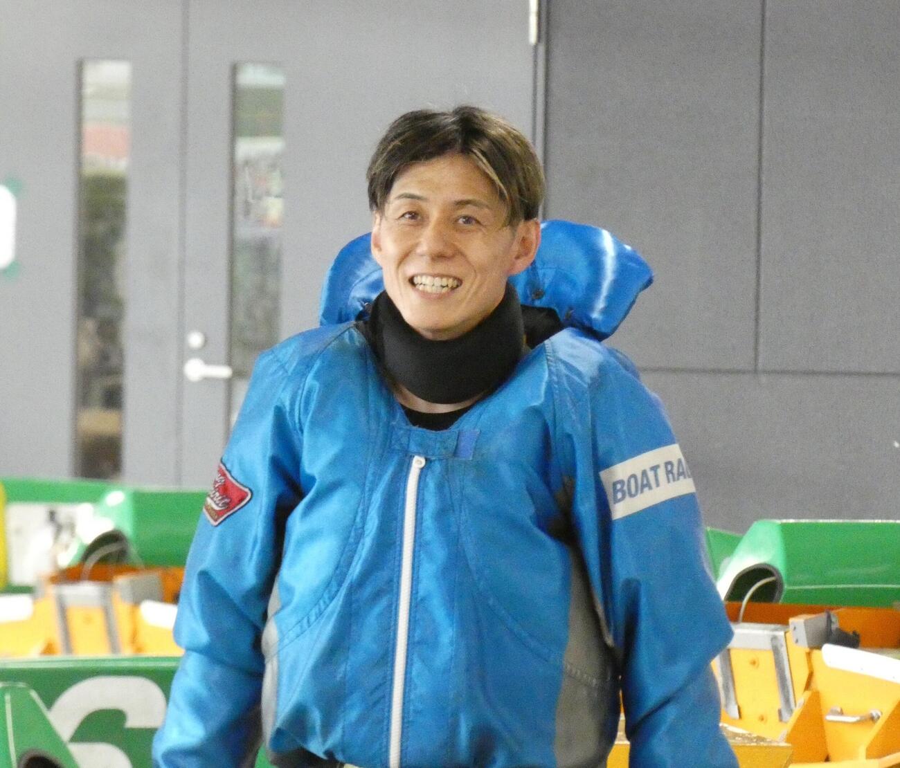 河村了が相棒12号機の仕上がりに満足げ