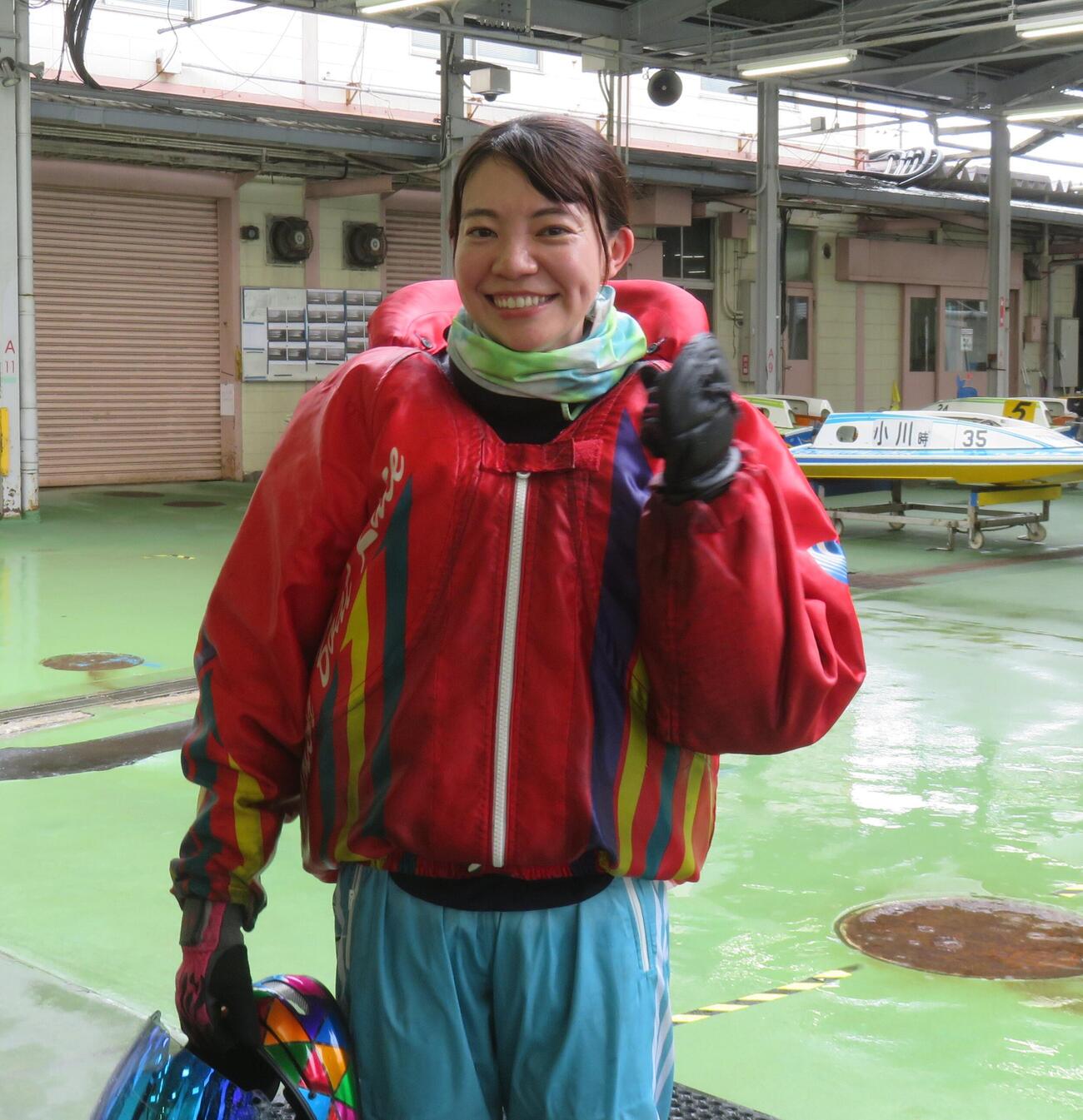 中村かなえが準優10Rをまくり快勝、久しぶりの優出にうれしさいっぱい