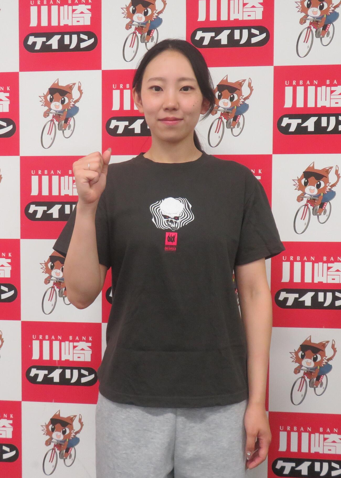 巻き返しを期す新人松下彩也香
